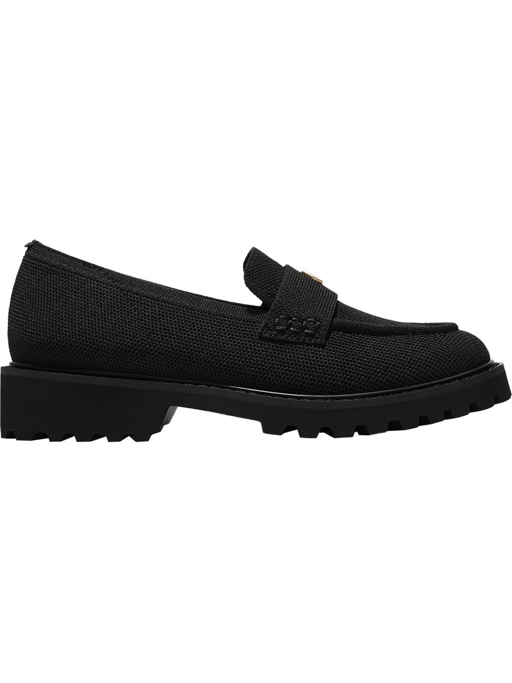 Francesca Round-Toe Platform Chunky Heel Loafers - Picture 3 of 8